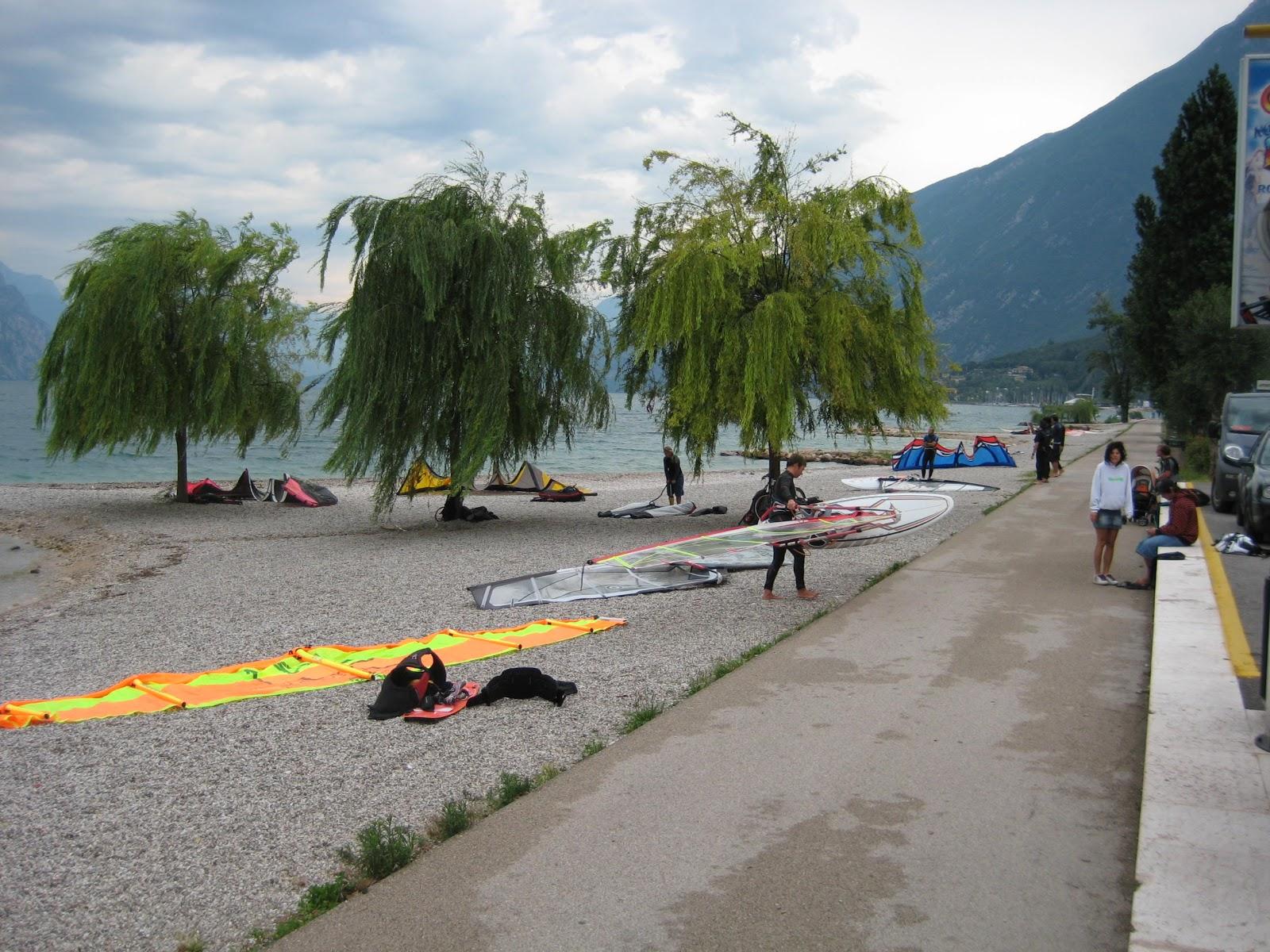 Malcesine bathing beach