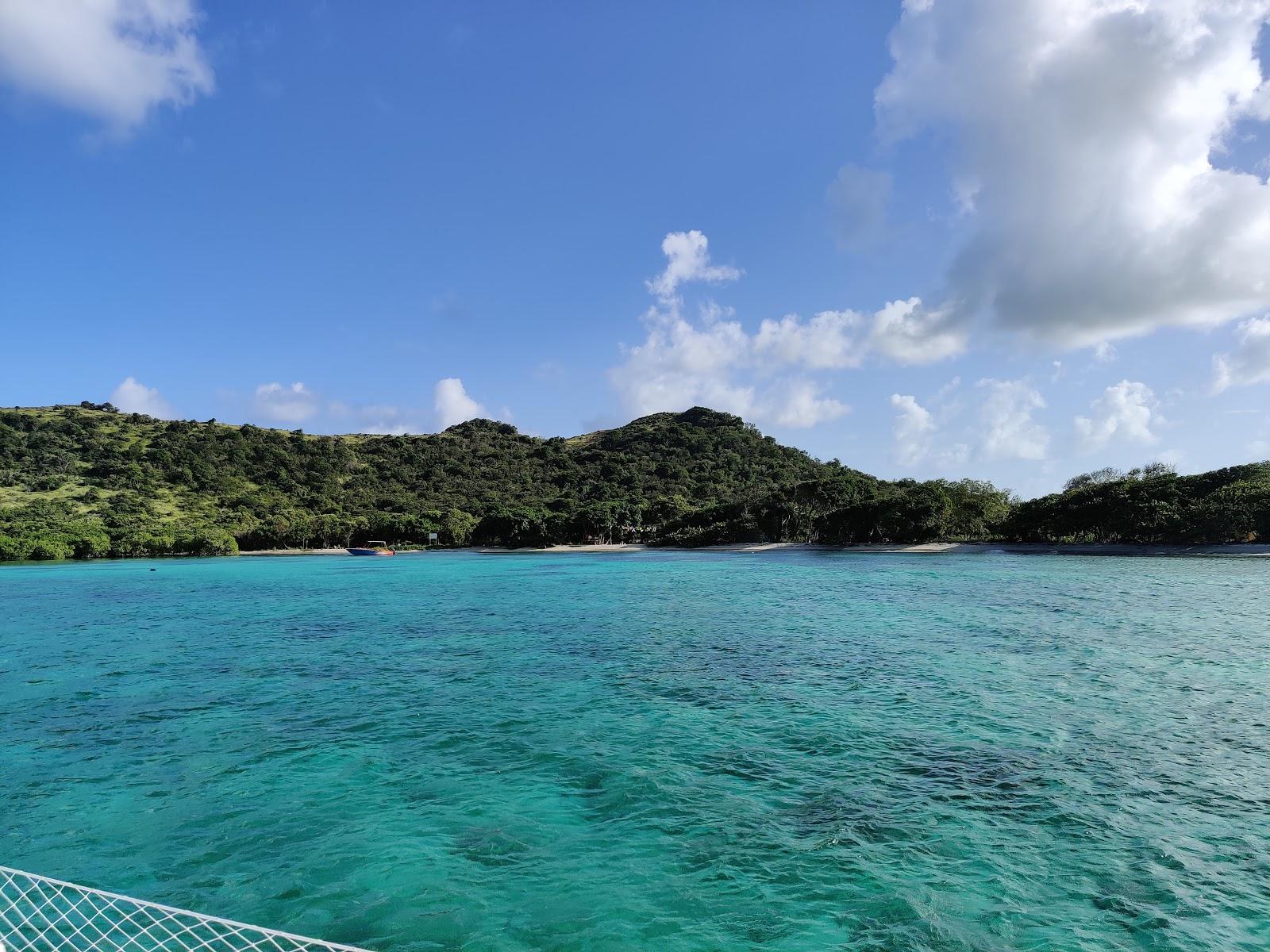 Saline Island beach