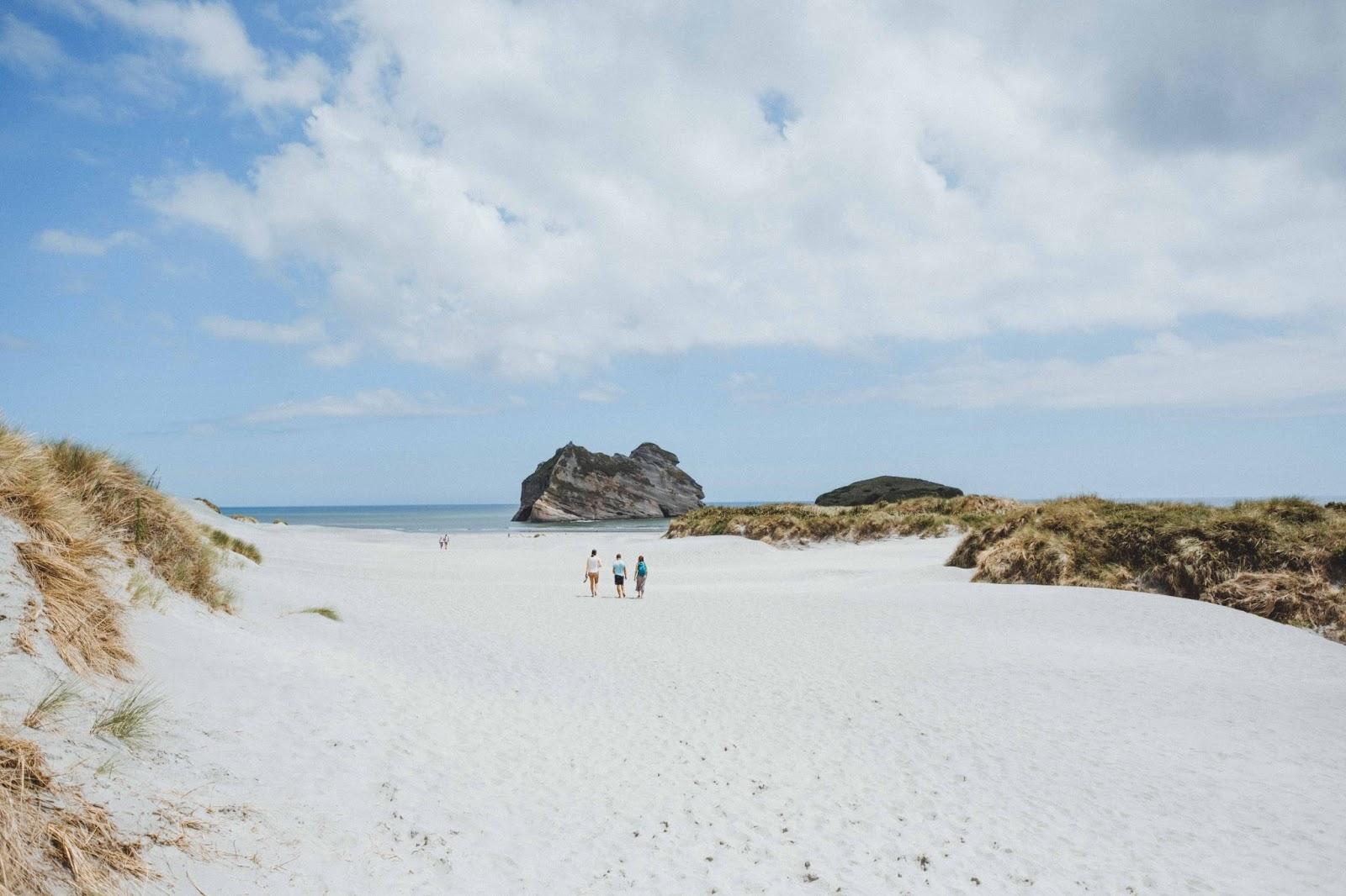 Wharariki Beach
