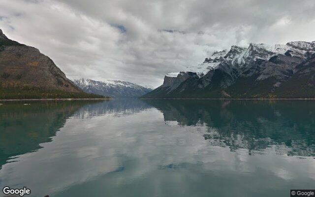 Cascade Ponds Beach in Banff