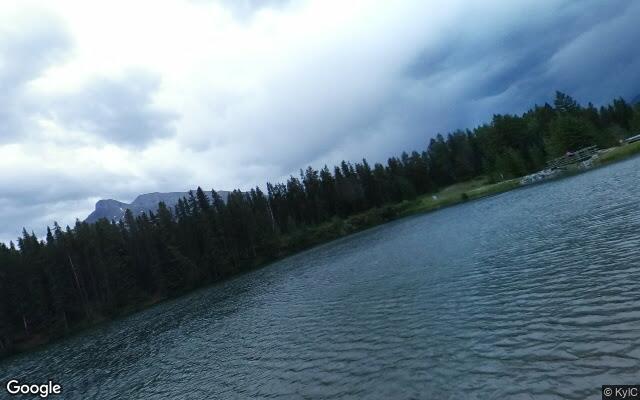 Johnson Lake in Banff National Park