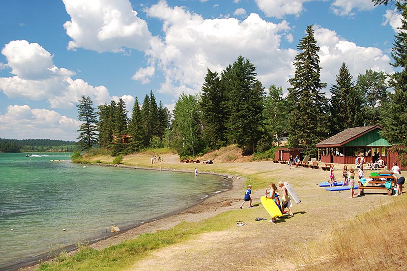 Lac La Hache Lake
