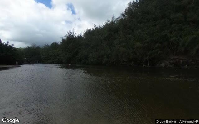 Lumahai Stream mouth