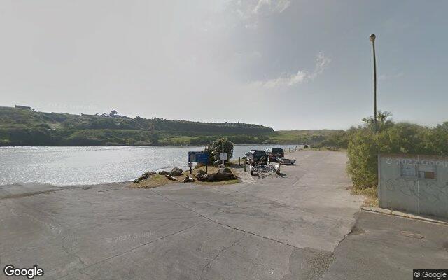 Patea River at Boat ramp, Patea