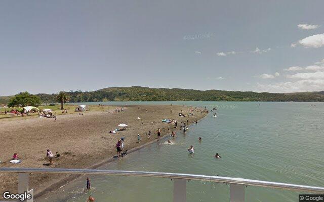 Raglan Harbour at Motor Camp