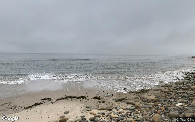 Rincon Beach - Base of Footpath