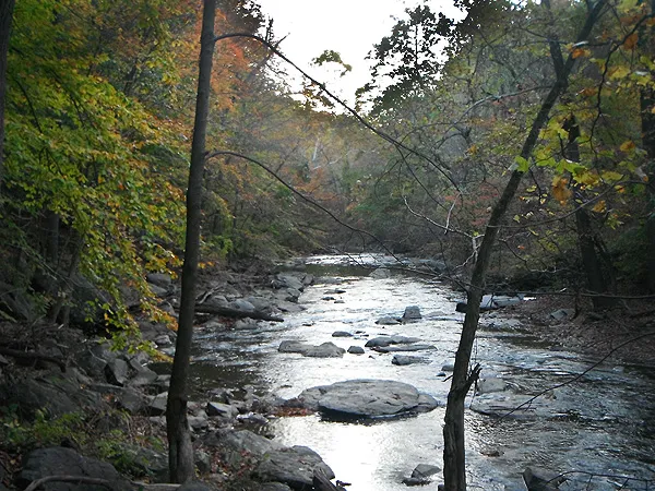 Rock Creek - Rock Creek at Juniper St